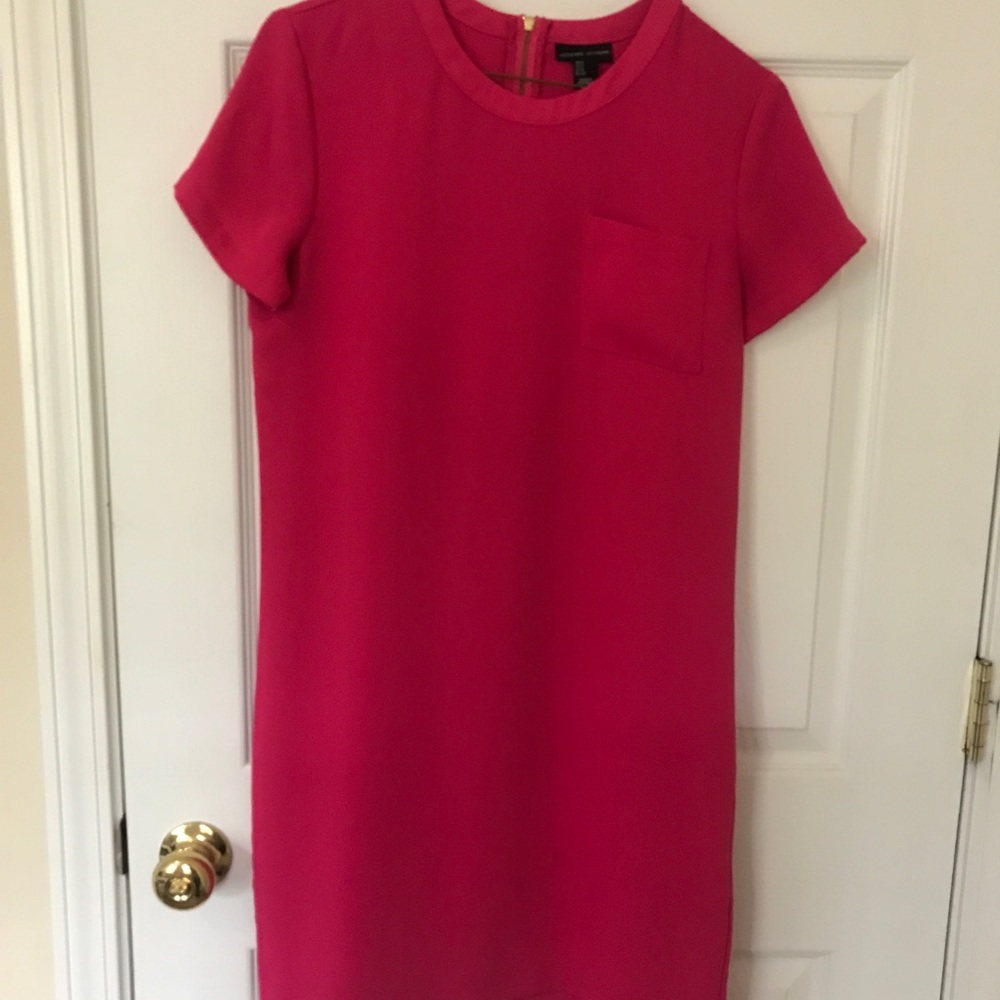 Pink Shift Dress